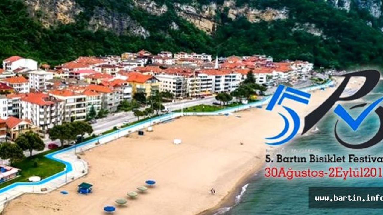 Bartın'da 5. Bisiklet Festivali Heyecanı