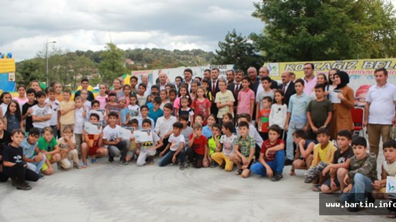Aqua Park Projesinde 466 öğrenciye sertifika