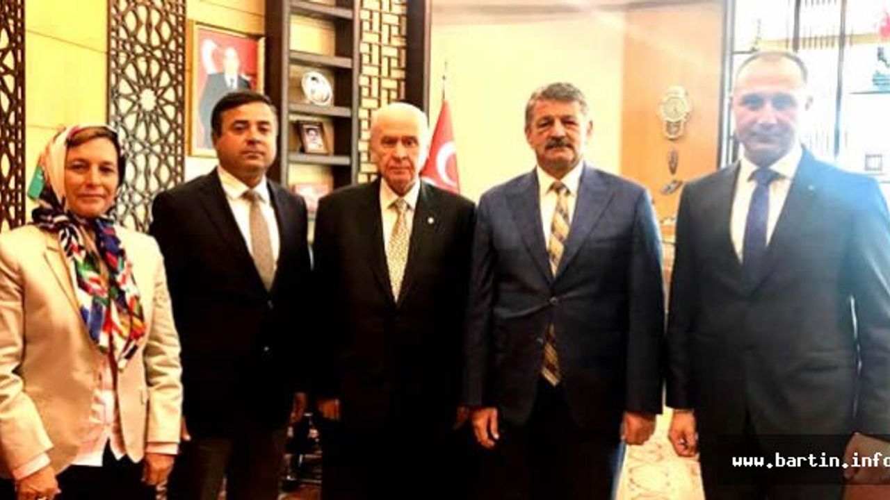 Başkan'dan Devlet Bahçeli'ye Ziyaret