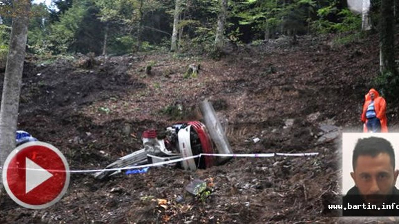 Devrilen iş makinesinin operatörü öldü