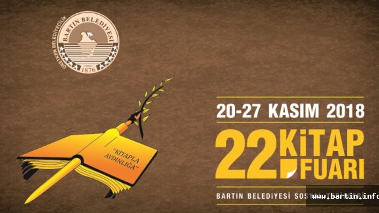 22. Bartın Kitap Fuarı Açılıyor