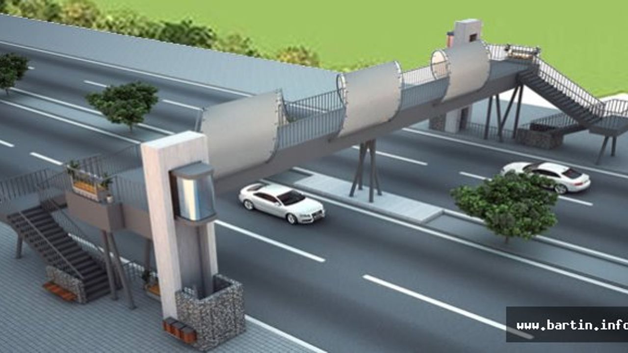 Bartın'a 2 Yeni Yaya Üstgeçidi