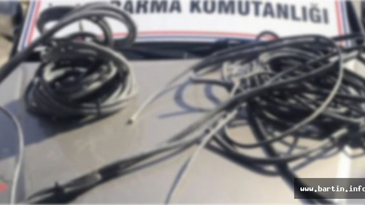 Köyden Kablo Çalan 3 Kişi Tutuklandı