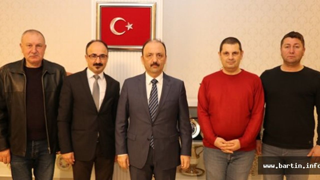 Pedaldaşlar'dan Vali Güner'e Ziyaret
