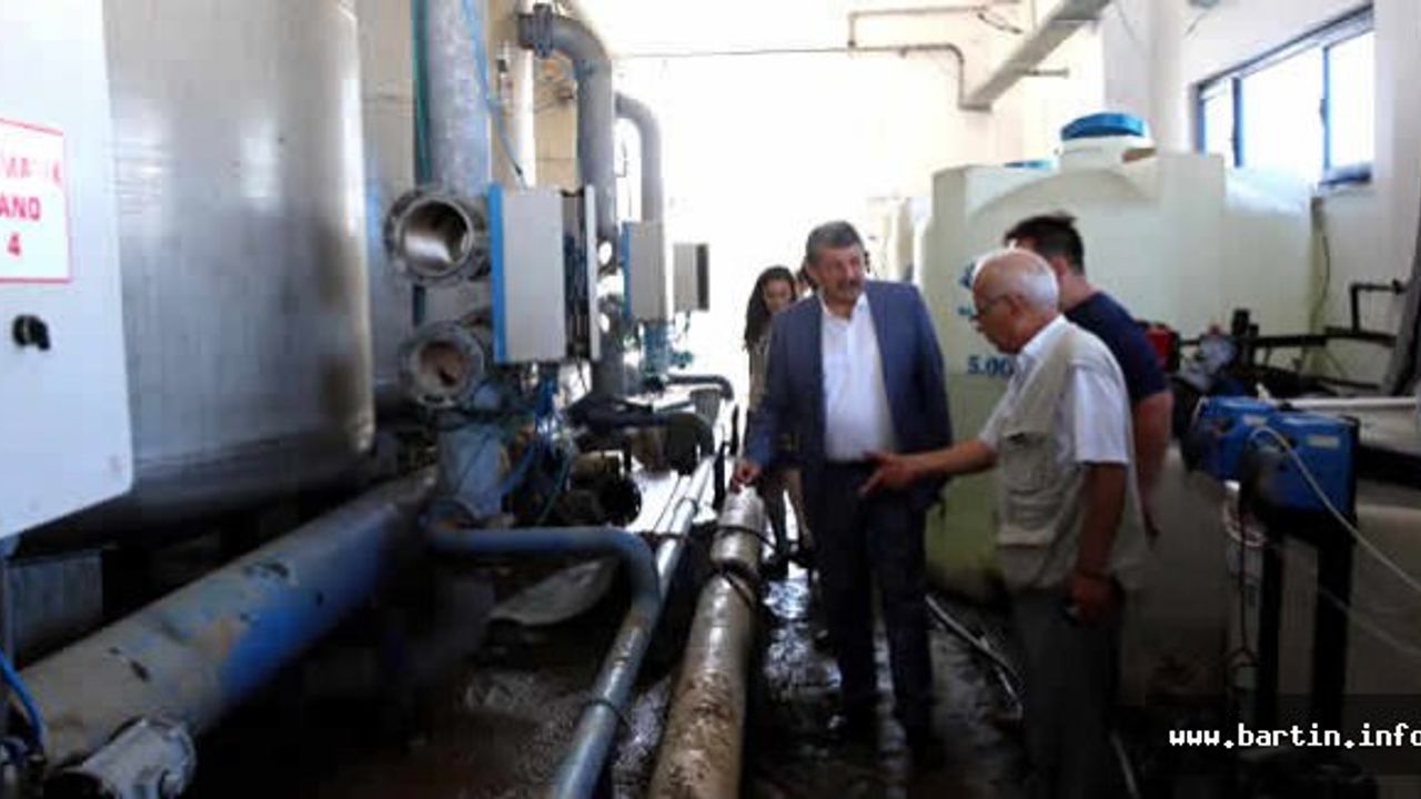 Kavşak Suyu Arıtma Tesisi Yenileniyor