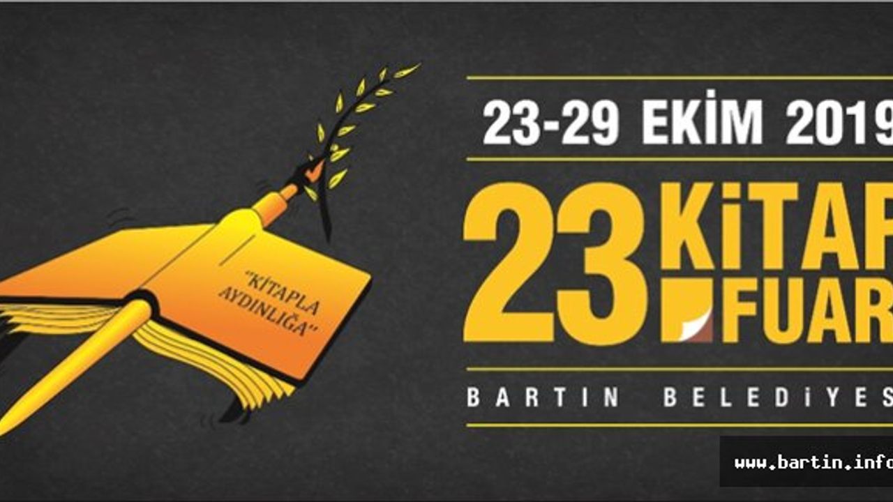23. Bartın Kitap Fuarı Açılıyor