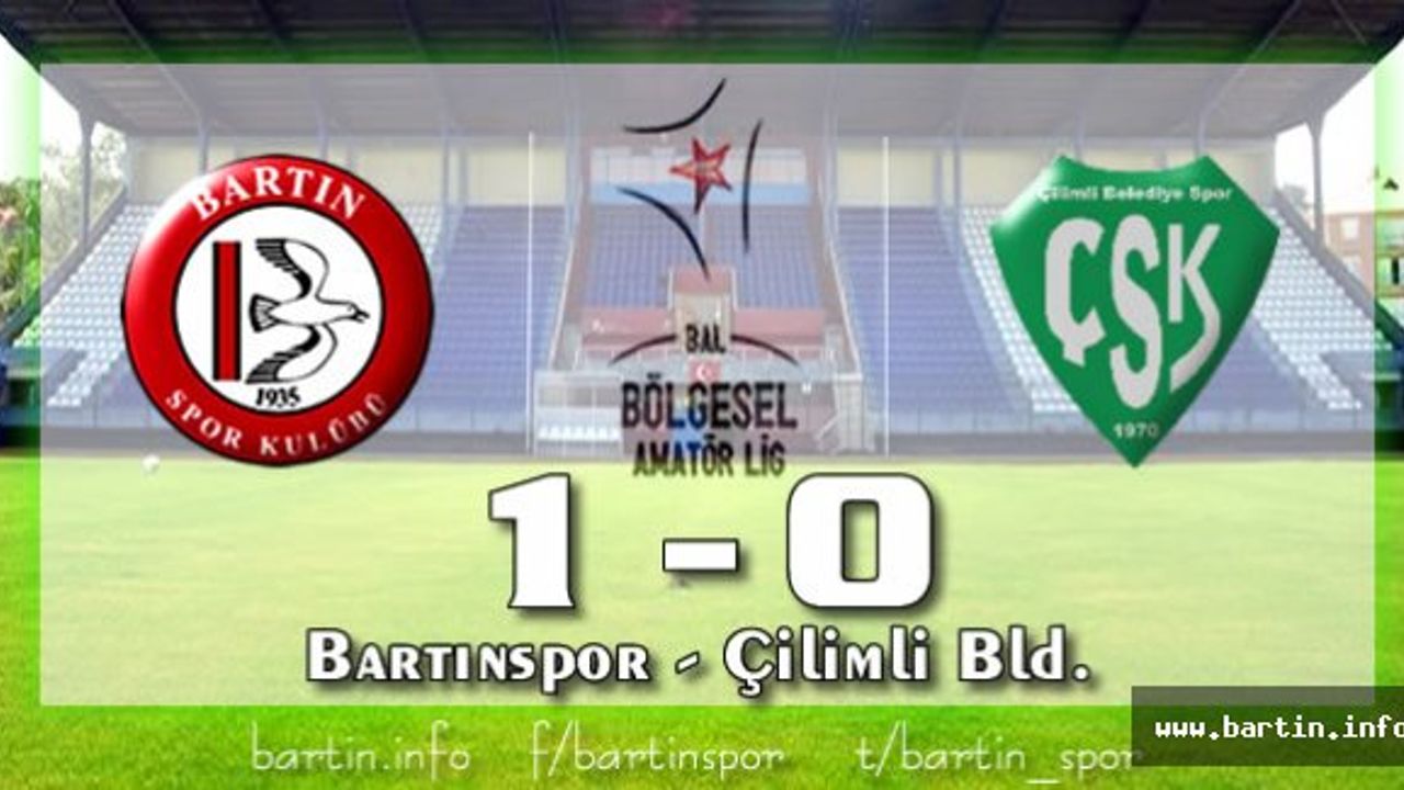 Bartınspor'un Yükselişi Sürüyor: 1-0
