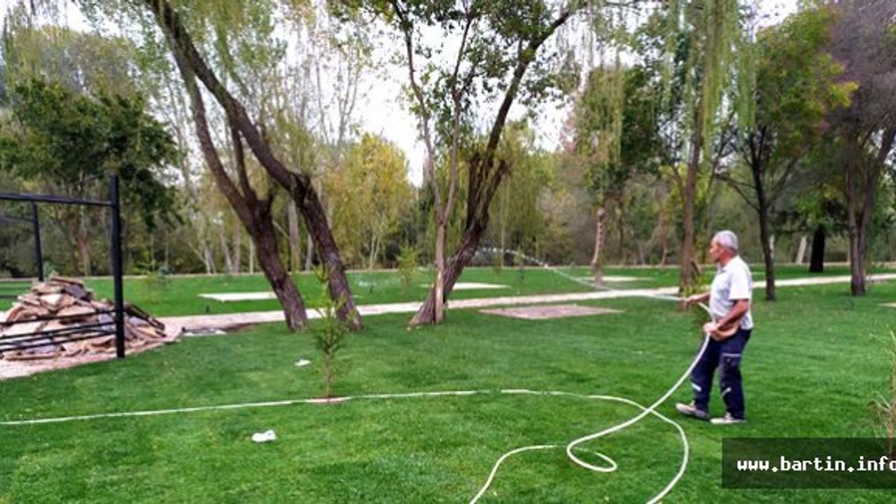 Bartın'a 9 Dönümlük Yeni Park