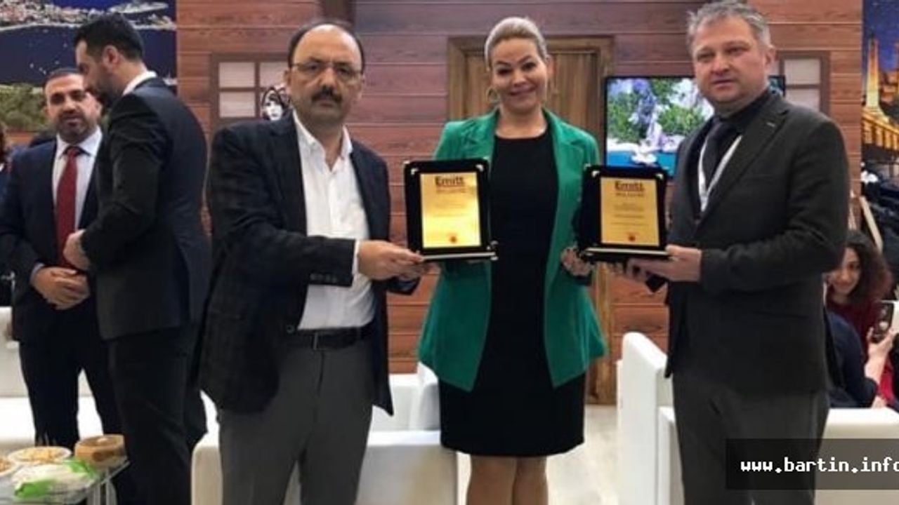 Bartın'a En İyi Destinasyon Ödülü