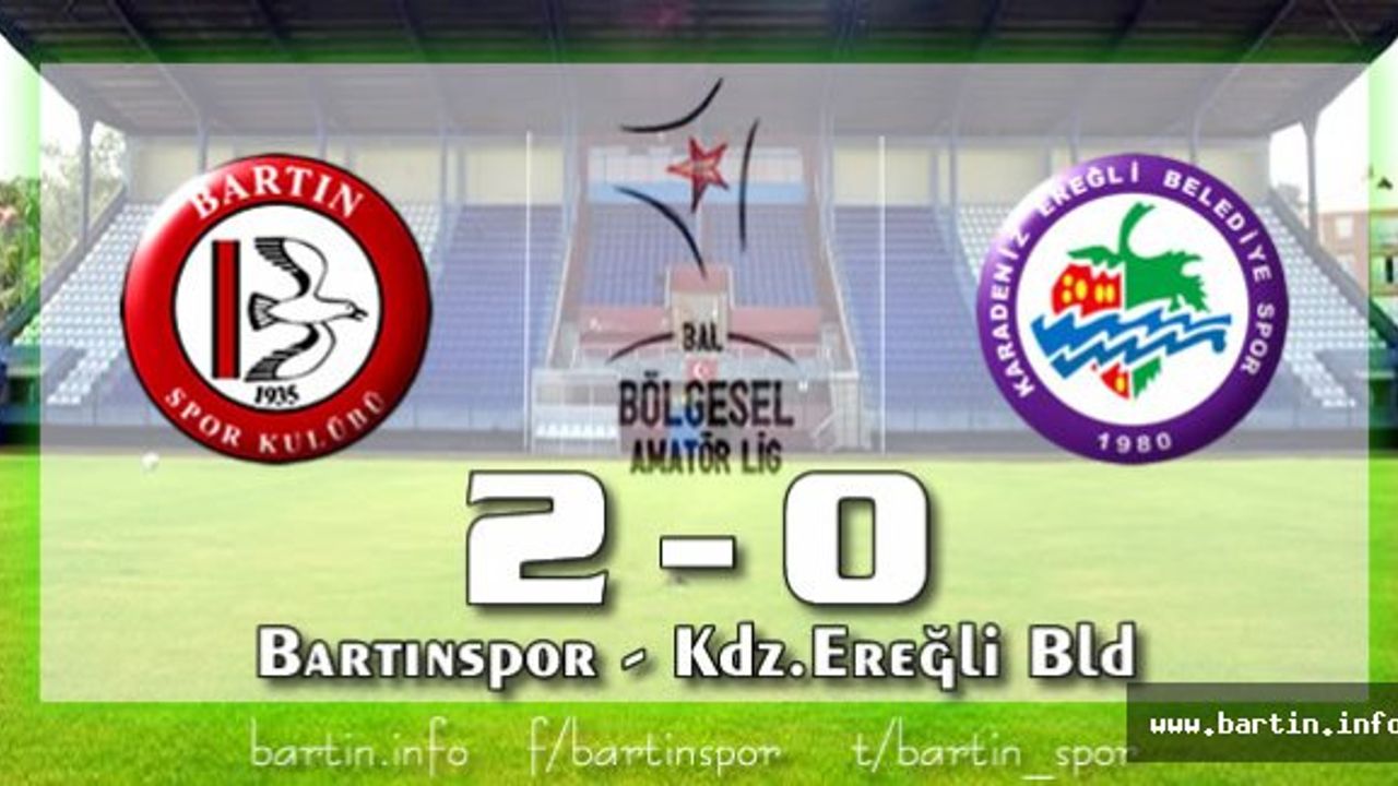 Bartınspor 4'te 4 yaptı: 2-0