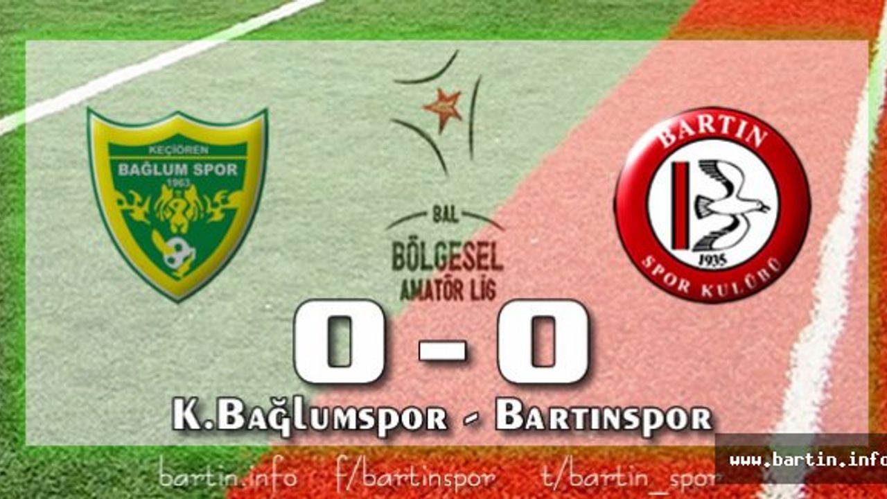 Bartınspor Ankara'dan 1 Puan Çıkardı: 0-0