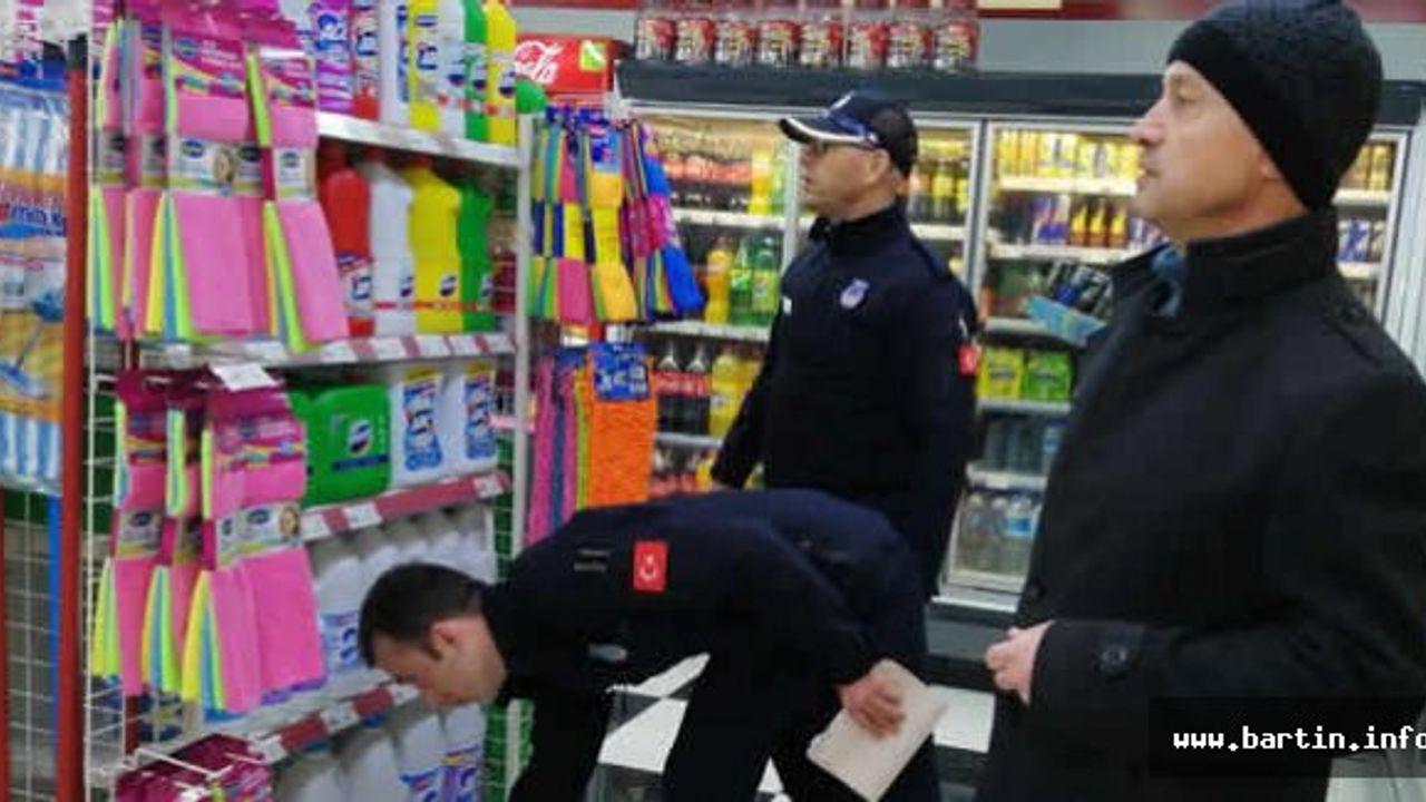 Marketlere Koronavirüs Denetimi