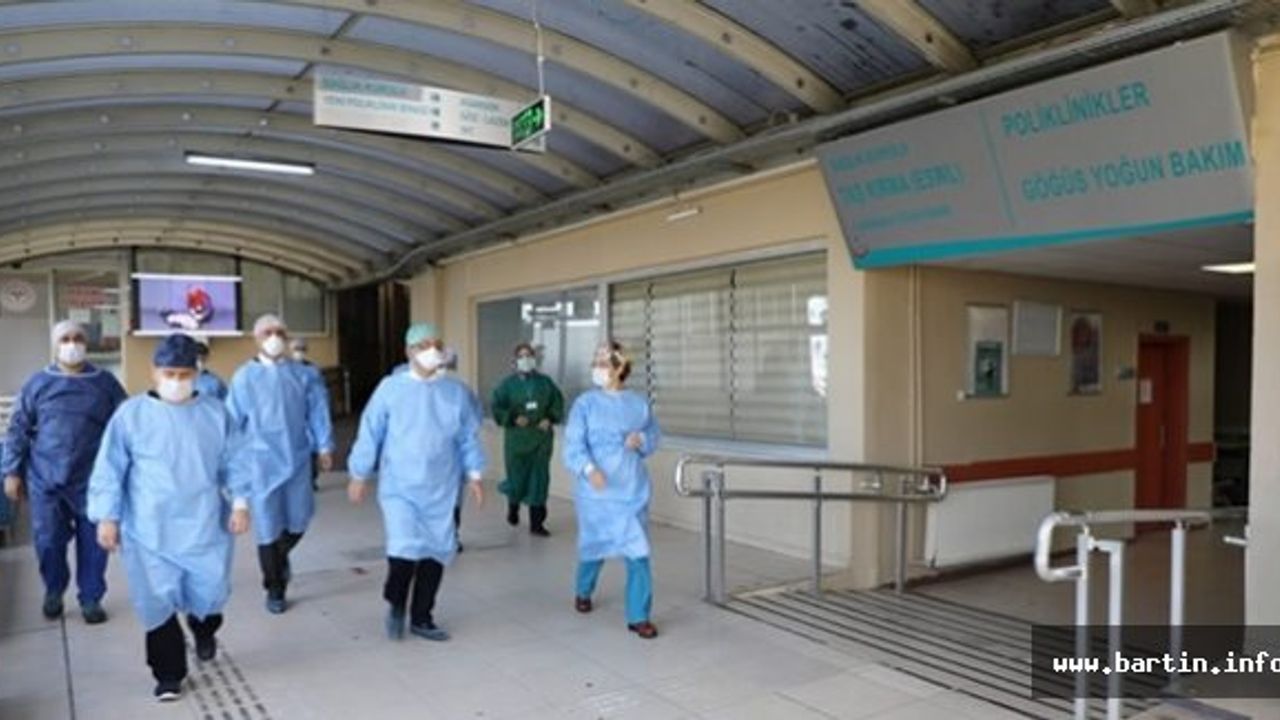 Bartın Pandemi Hastanesi'nde Son Durum