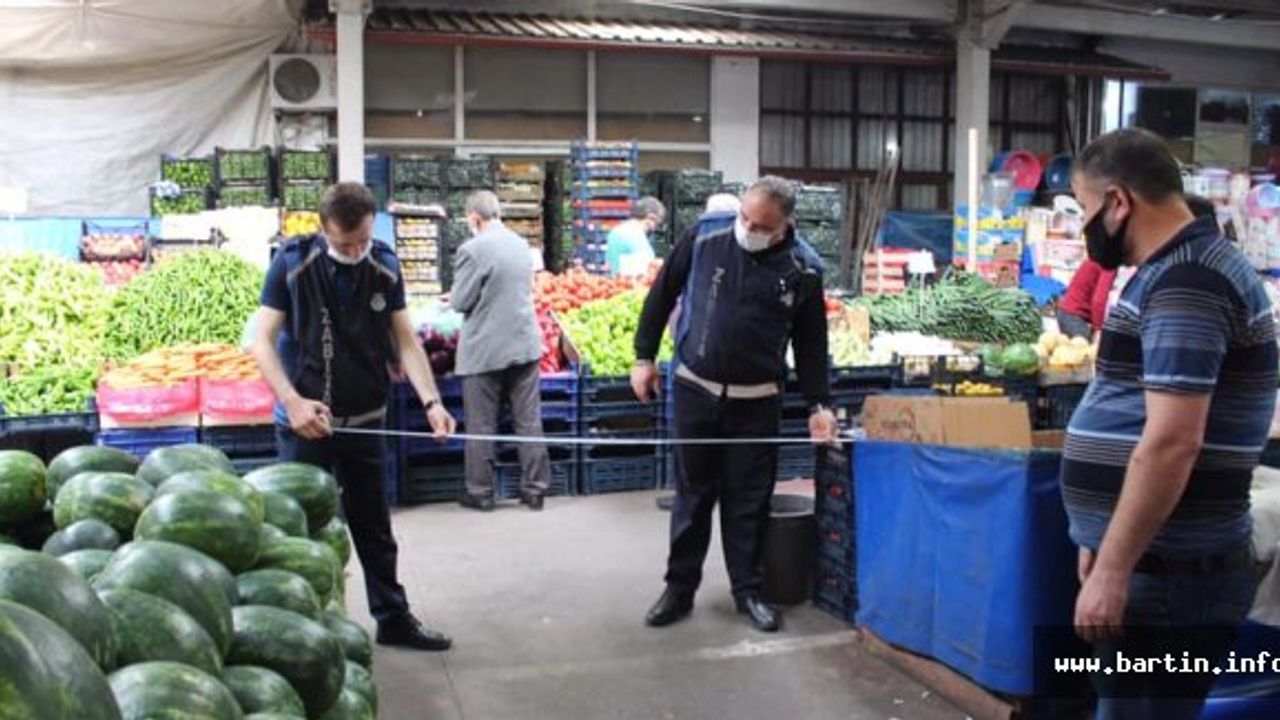 Galla Pazarında Önlemler Sıkı Tutuluyor