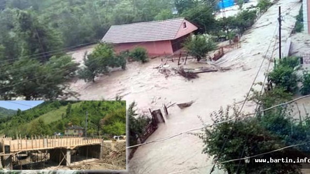 Hasankadı Selinde Hasar Gören Köprü Yenileniyor