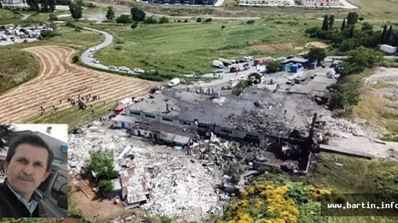 Patlayan Fabrikadan Bartın'a Acı Haber