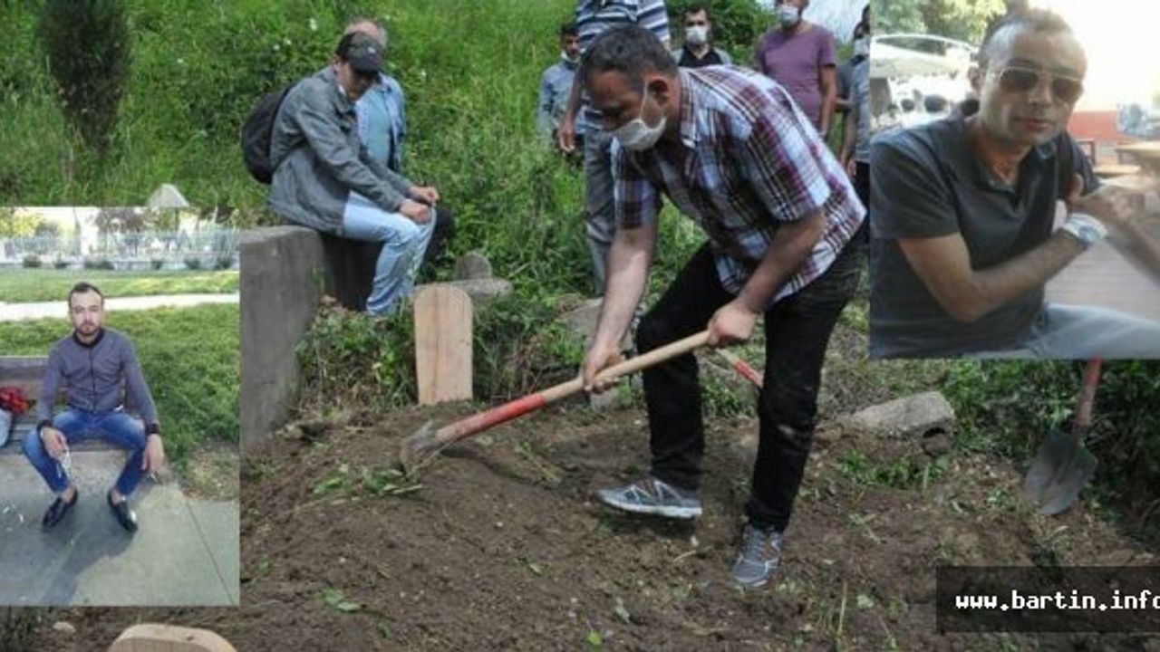 Aynı kaderi paylaştığı ağabeyinin yanına defnedildi