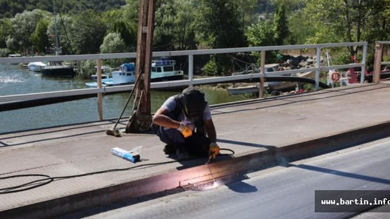 60 Yıllık Boğaz Köprüsü Bakıma Alındı