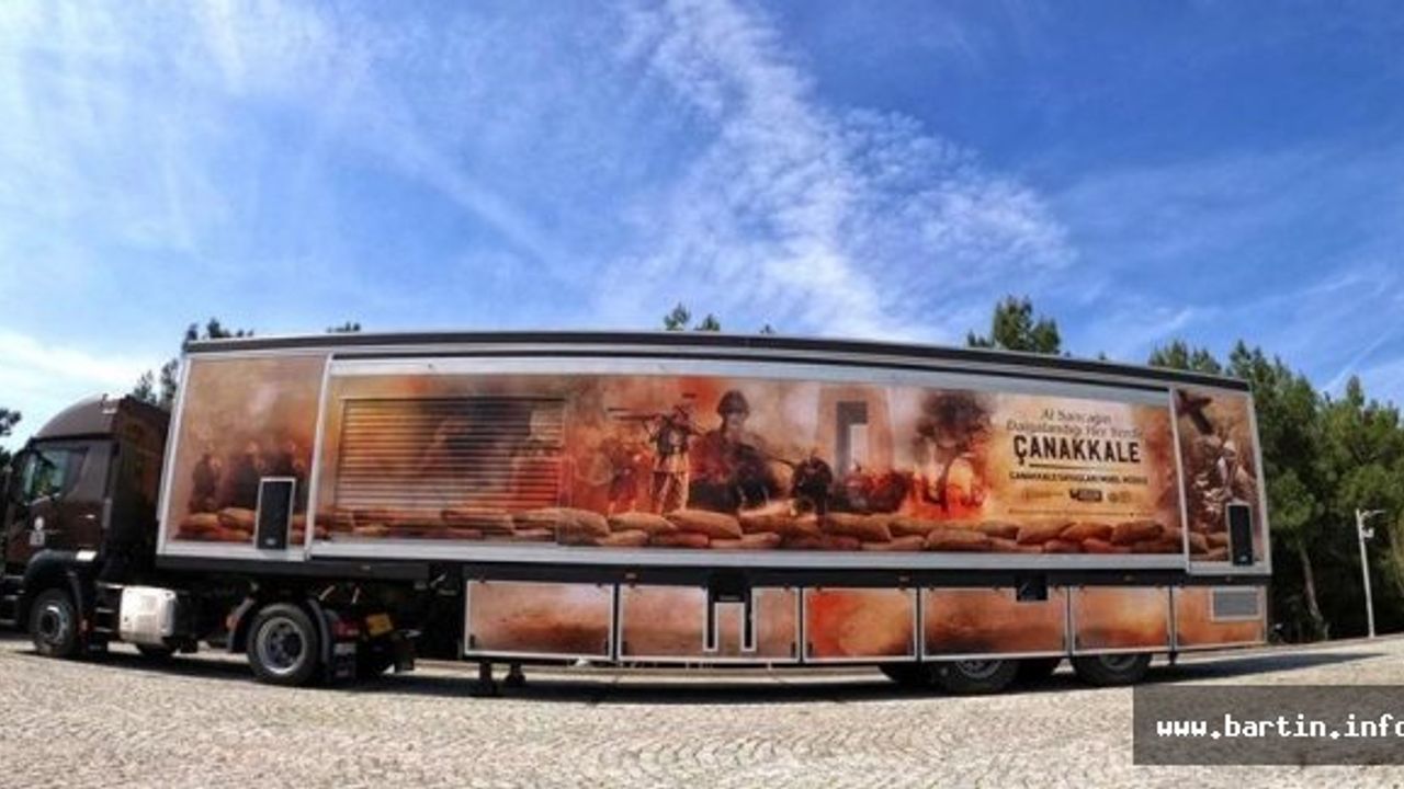 Çanakkale Mobil Müzesi Bartın'a Geliyor