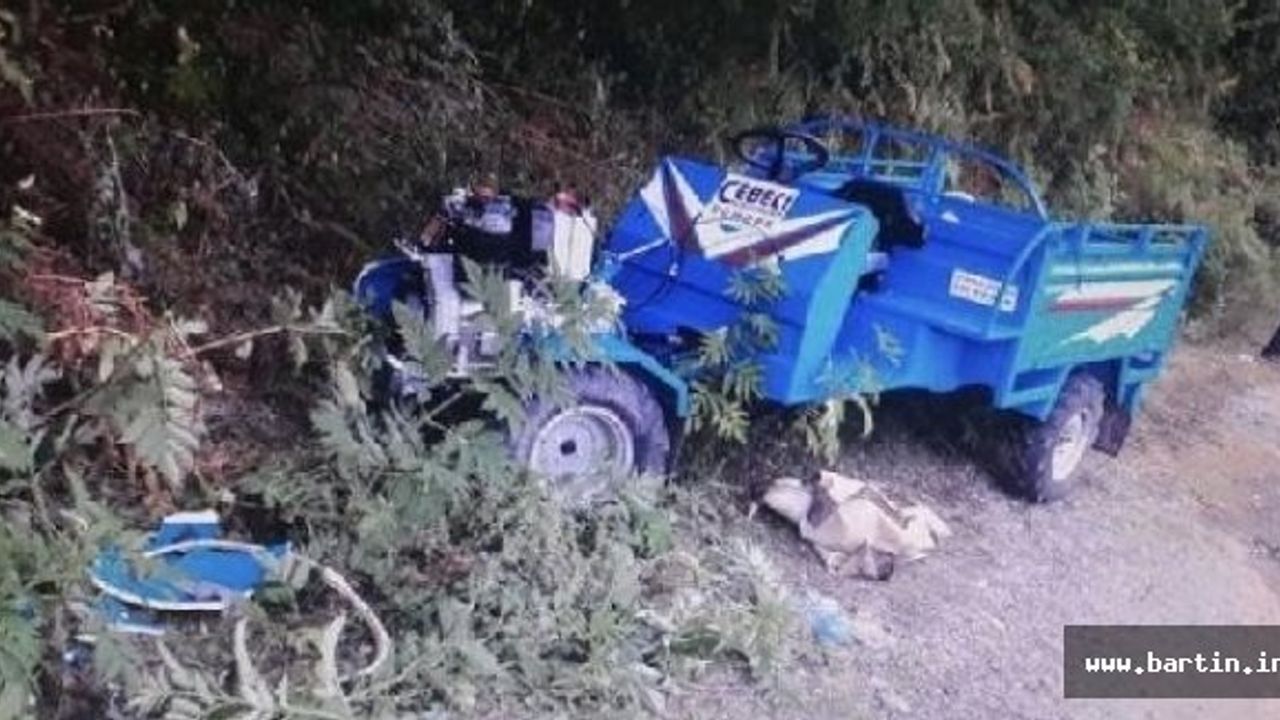 Tarım Aracı Devrildi: 1 Ölü, 5 Yaralı