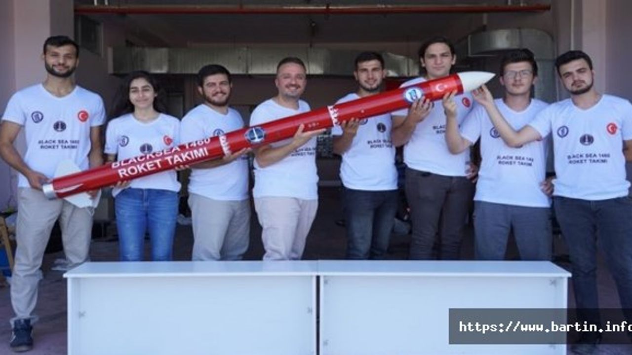 Bartın'ın Roket Takımı Destek Bekliyor