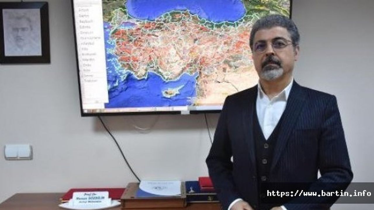 Profesör'den Bartın'da Deprem Açıklaması