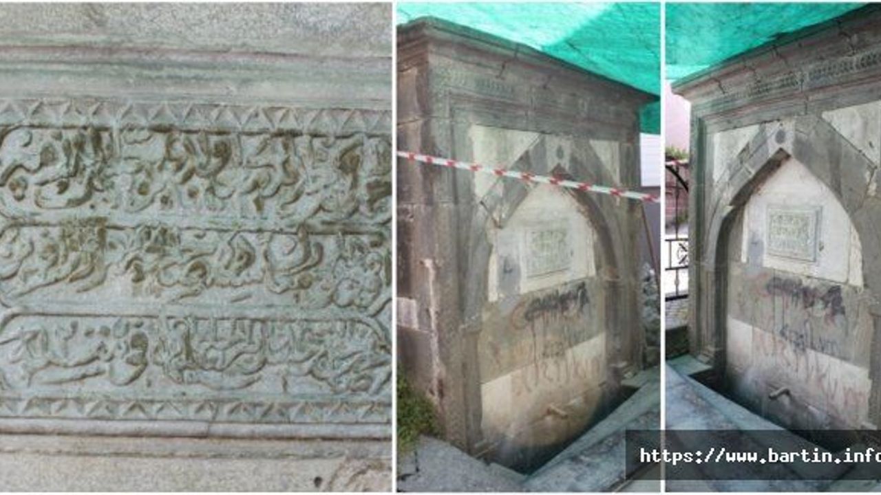 236 Yıllık Tarihi Çeşme Restore Ediliyor