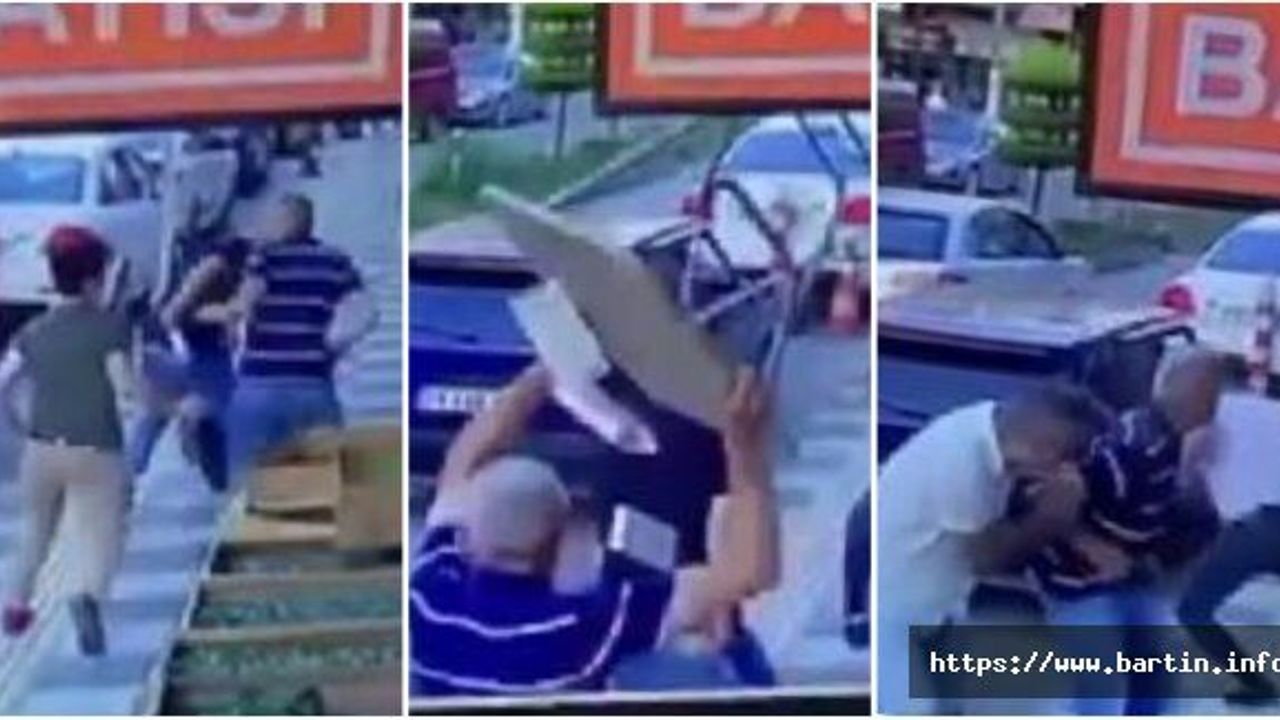 Baba Oğul Sokak Ortasında Bıçaklandı