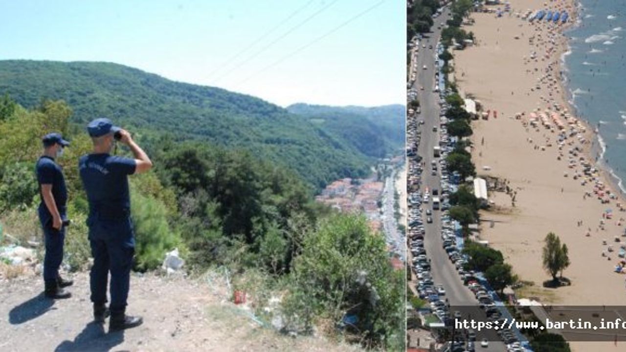 Bartın’ın Mavi Bayraklı Plajı Doldu Taştı