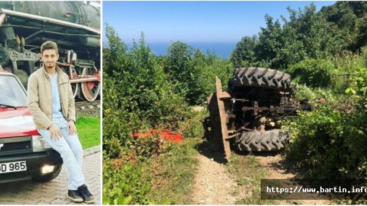 Traktörün Altında Kalan Genç Hayatını Kaybetti