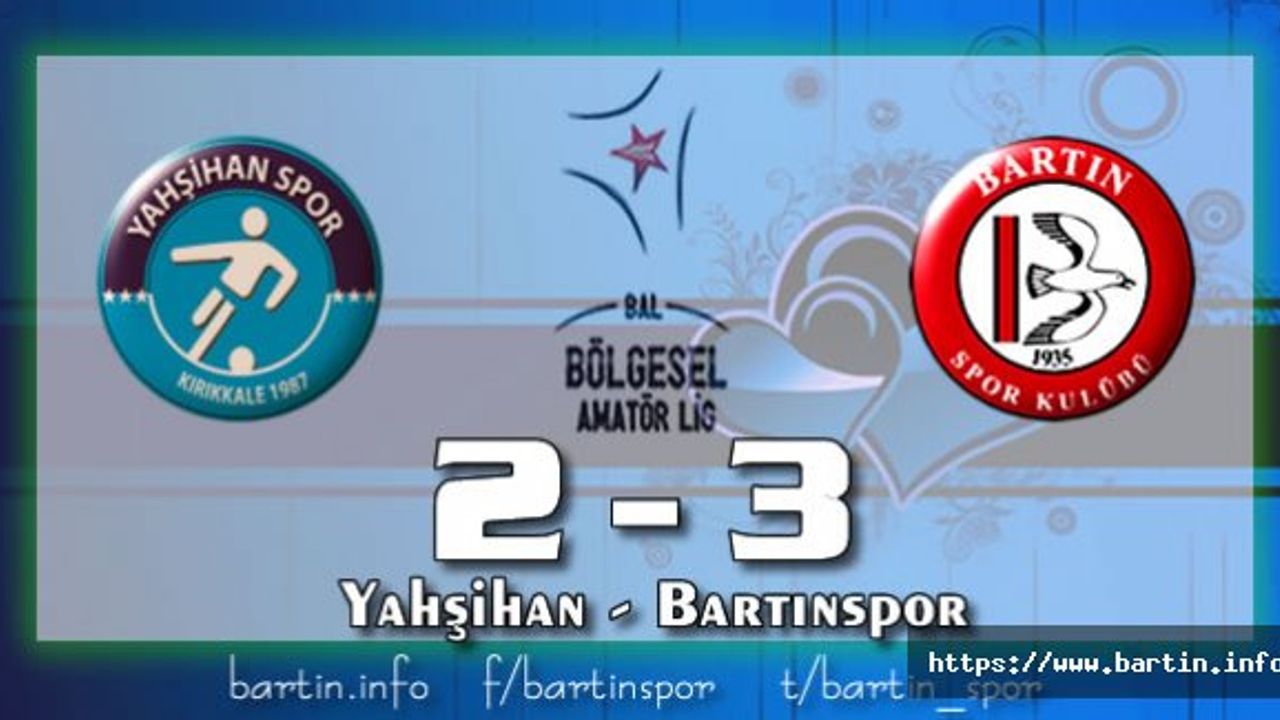 Lider Bartınspor'dan Muhteşem Geri Dönüş: 2-3