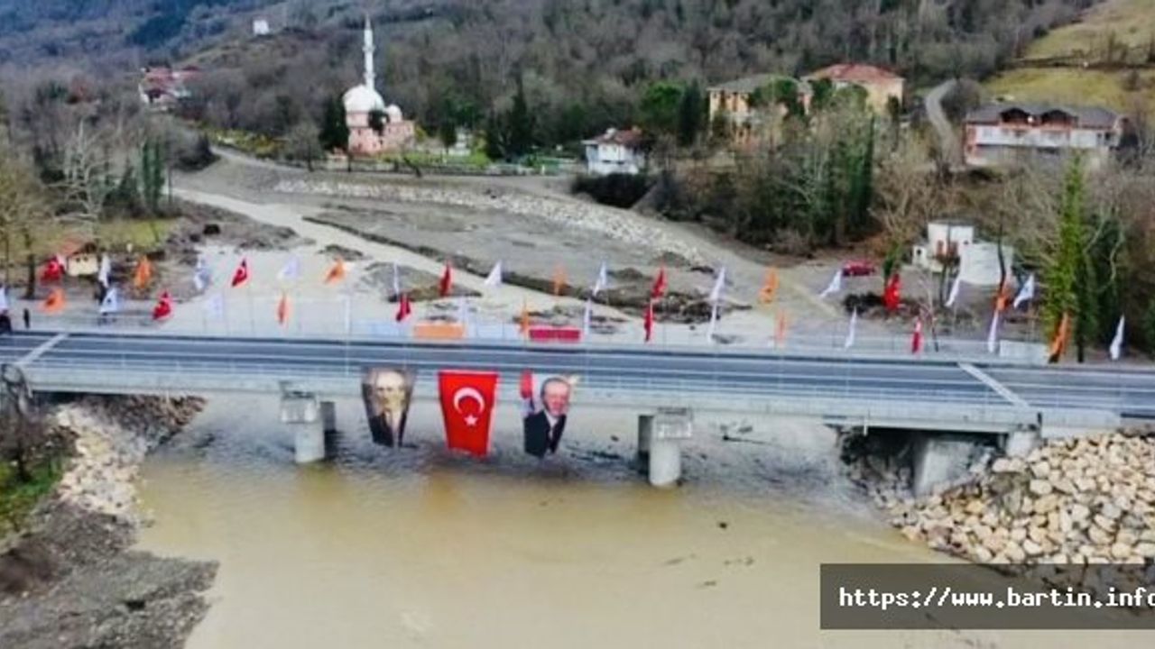 Selde Yıkılan Köprü Bakan Tarafından Açılacak