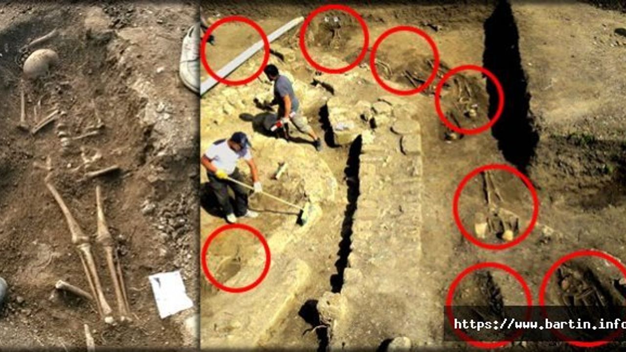 Amasra'da Bulunan İskeletlerin Sırrı Çözüldü
