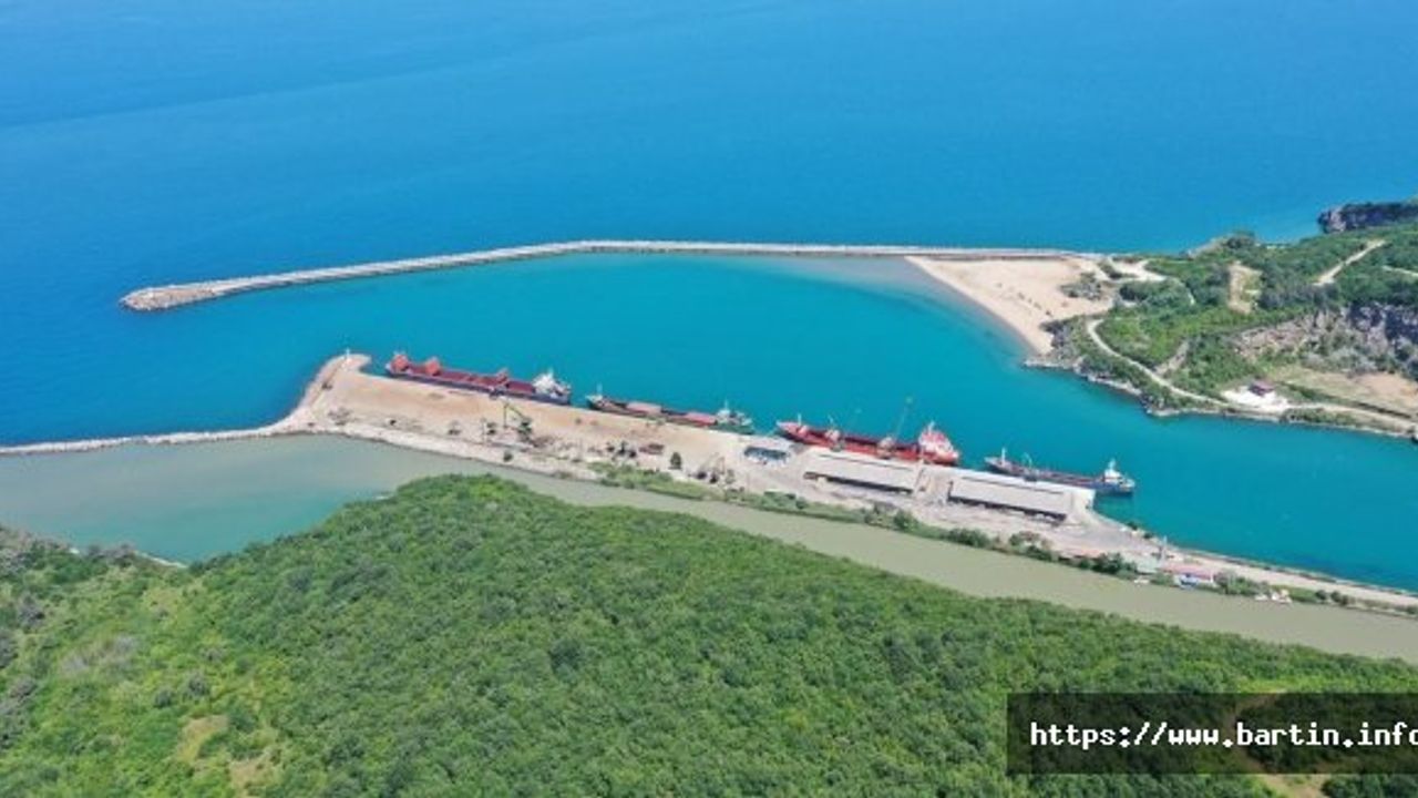 Bartın Limanında Yük Miktarı 2 Milyon Tona Yaklaştı
