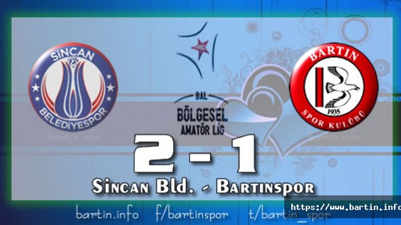 Bartınspor Liderliği Ankara'da Bıraktı