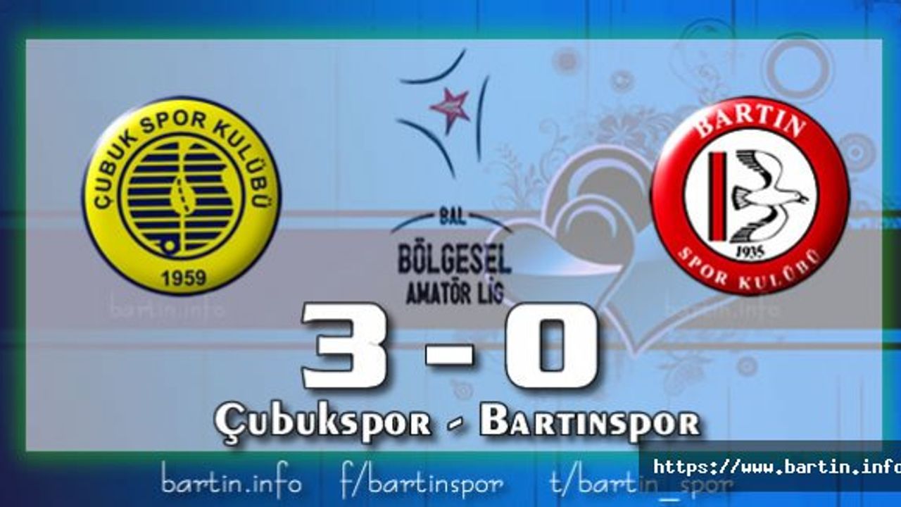 Disiplinsiz Futbolcular Bartınspor'u Yaktı:3-0