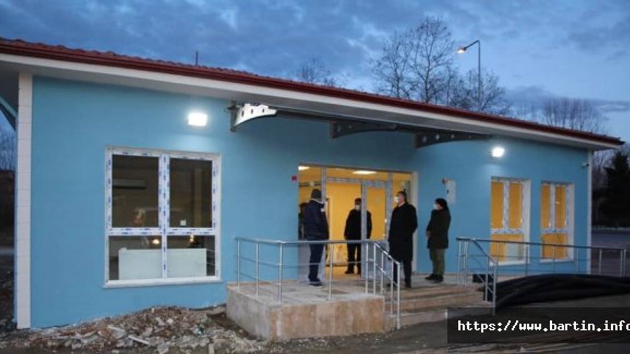 Yeni Durak Alanındaki Sosyal Tesis Tamamlanıyor