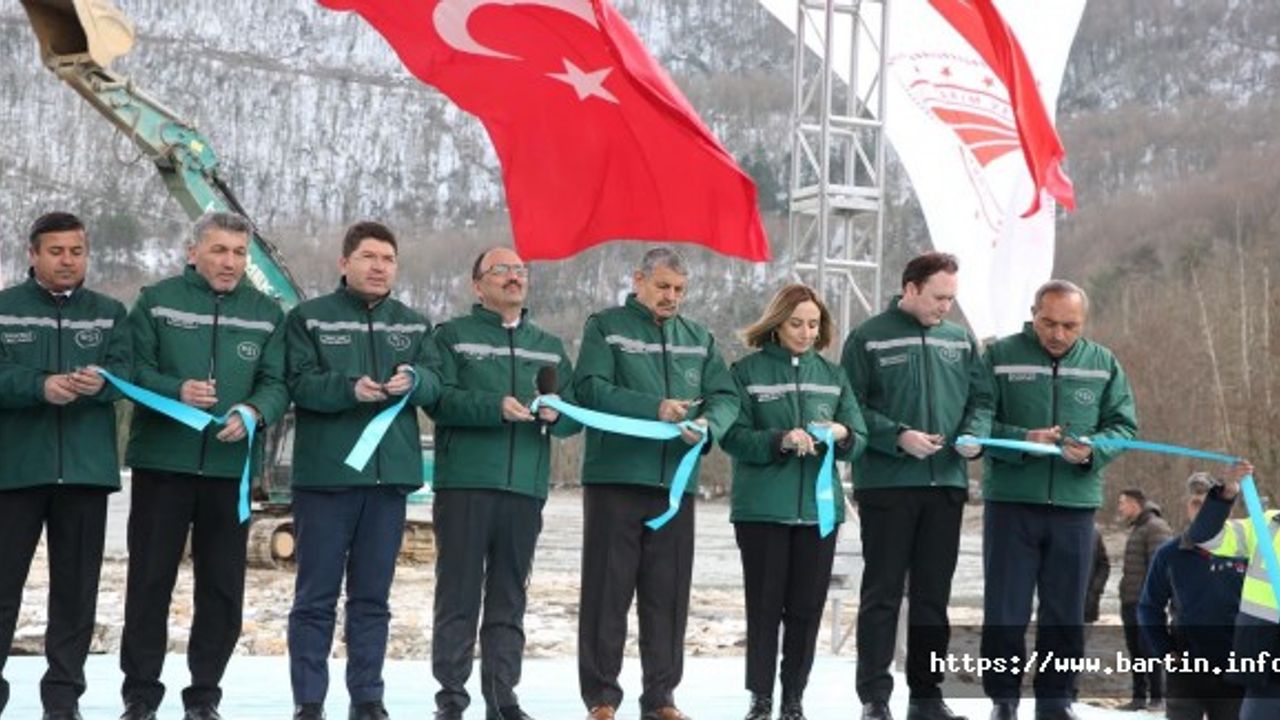Bartın'ın İlk Yeraltı Barajı Hizmete Alındı
