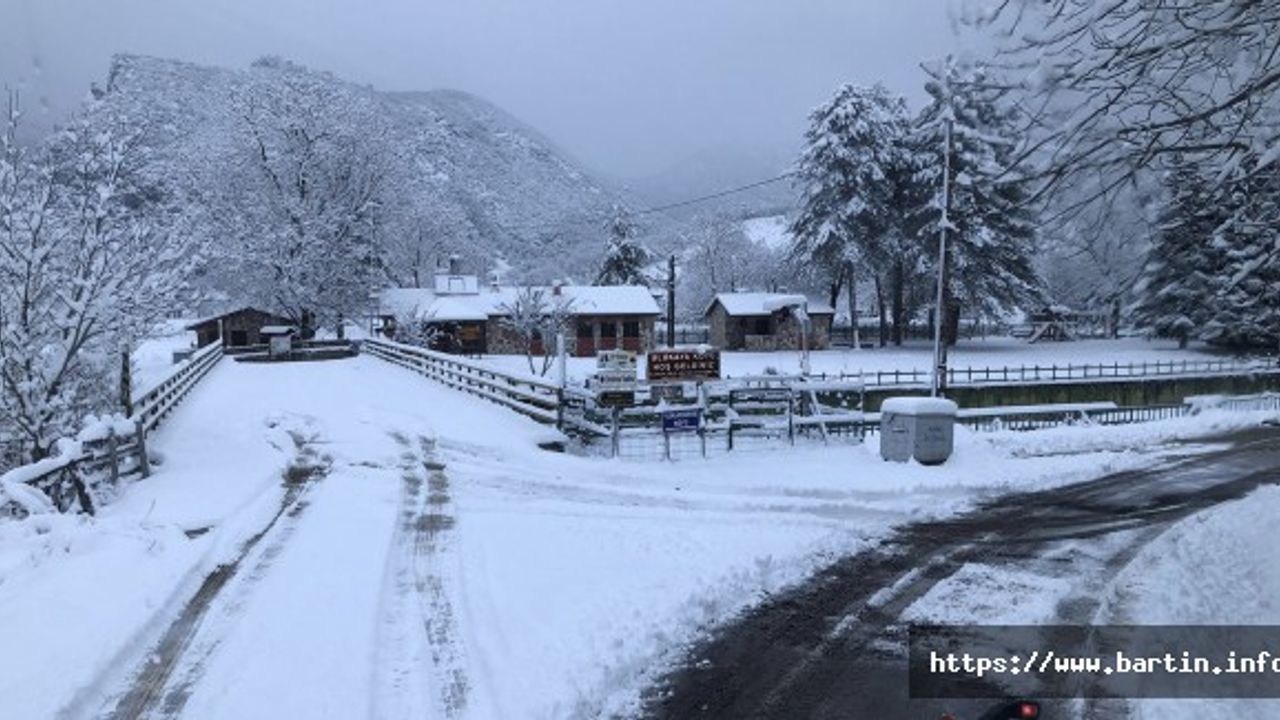 Bartın Merkez’de 20, Yüksek Kesimlerde 70 Santimetre Kar