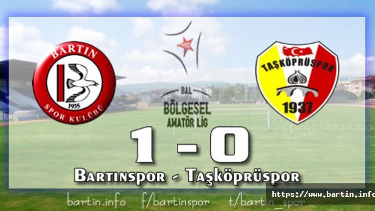 Şampiyon Bartınspor 3 Puanla Tamamladı