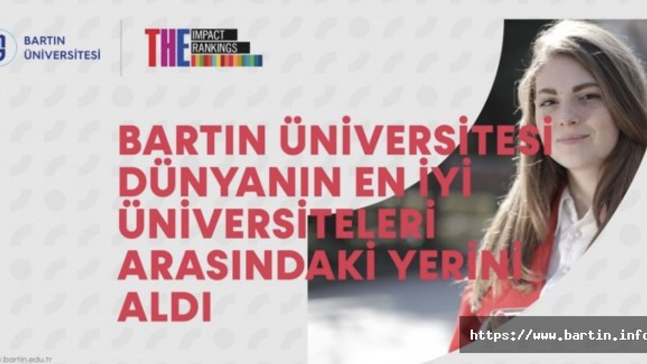 Üniversitemiz, Dünyanın en iyi üniversiteleri arasında