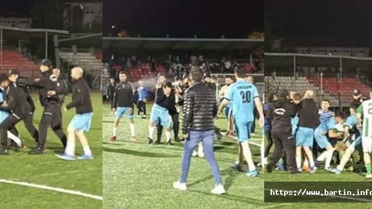Çilek Kupası Finali 9-8 Bitince Saha Ringe Döndü