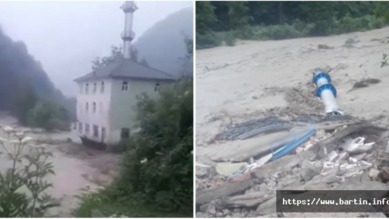 Sele Kapılan Cami Yıkıldı, Mahsur Kalanlar Var