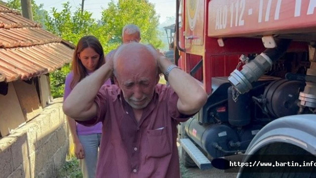 Evi Yanan Aile Yardım Bekliyor