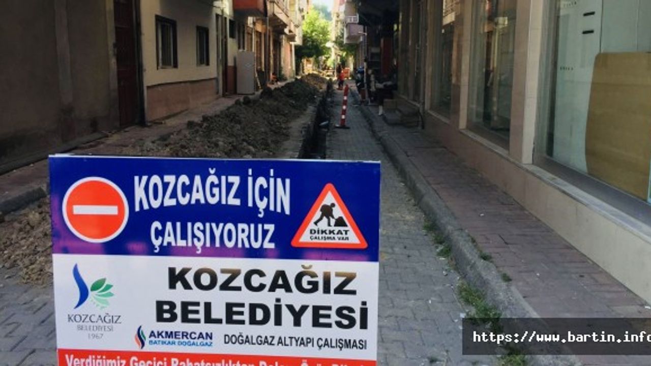 Kozcağız’da Doğalgaz Çalışmaları 1 Yılda Tamamlanacak
