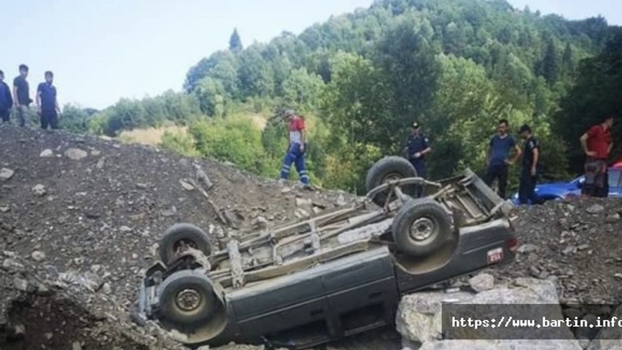 Ormancılar Kaza Yaptı: 3 Yaralı