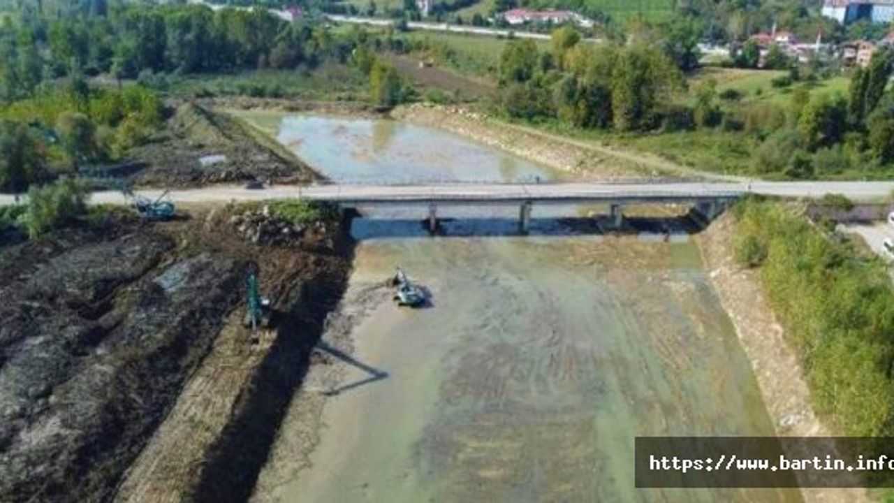 Irmak Yatağı Genişletiliyor