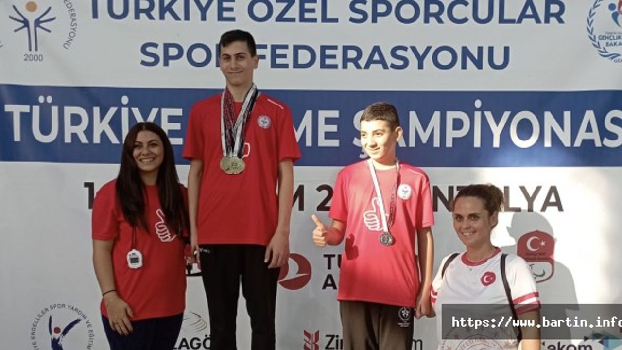 Bartınlı Sporcu Attığı Kulaçlarla 9 Ödül Kazandı