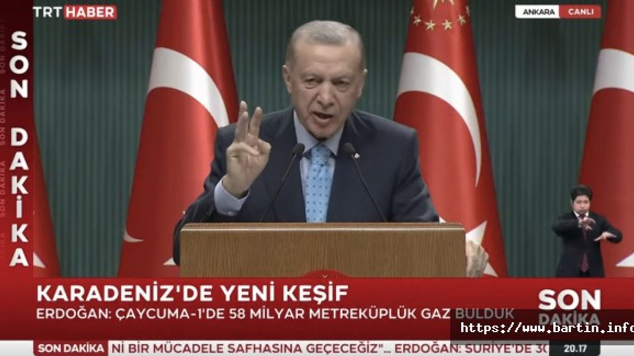 Çaycuma-1 Kuyusunda 58 Milyar M3 Doğalgaz