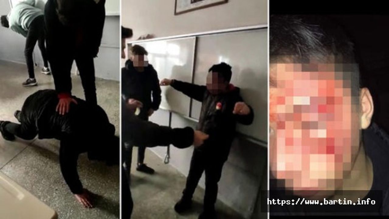 Darp Görüntülerini Çeken Öğrenci Tekme Tokat Dövüldü